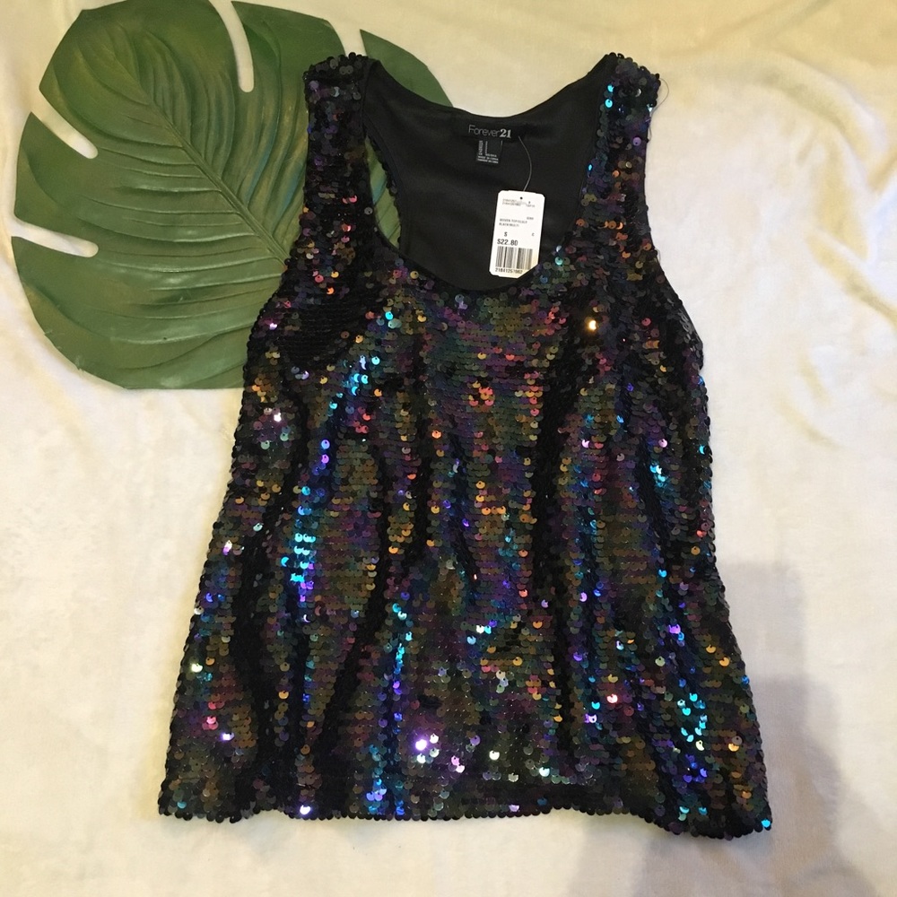 Sequins Tank Top